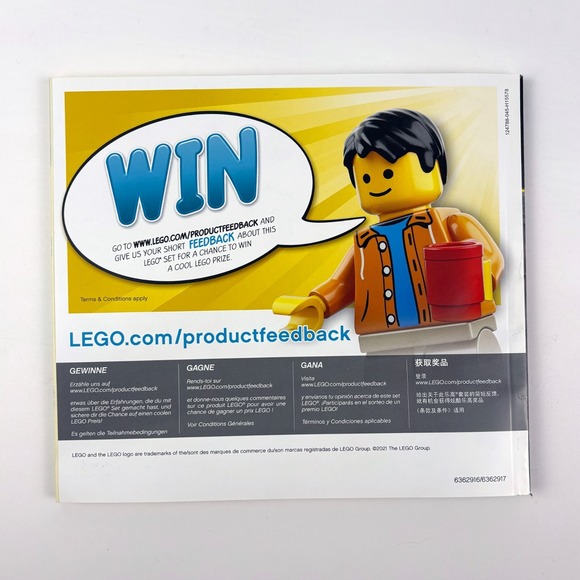 LEGO Monkie Kid White Dragon Horse Jet Instruction Manual Book Only 80020 - Picture 2 of 12